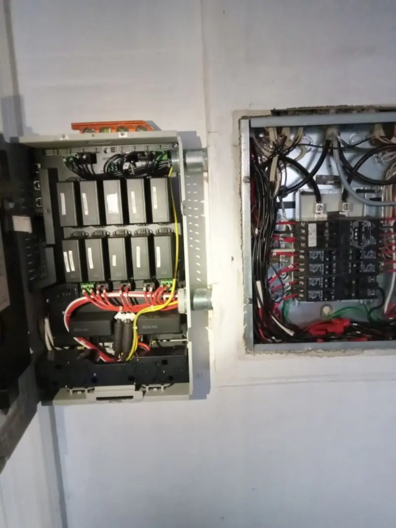 Electrical panel upgrade completed for Indoor Lighting Installation in Juno Beach